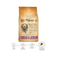 Mydog Az Tahıllı Kuzu Etli Diyet & Kısır Köpek Maması 12kg