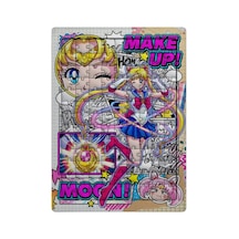 Ghostbastır Design Ay Savaşçısı 99 Parça Ayaklı Puzzle Dekoratif Çocuk Yapbozu 0112