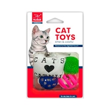 Nunbell Kedi Oyuncağı Kedi Otlu 4 Lü Paket