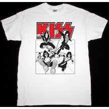Tarzsokak Soundgarden Logo Saw New Black T Shırt Ön Baskılı Beyaz