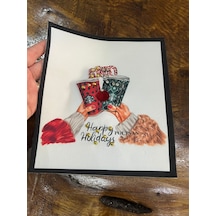 Boncuk İşleme Tasarım 3 Boyutlu Arma Dikiş Aplike 22x20 Cm