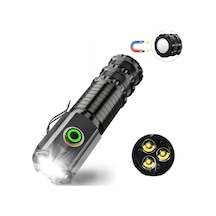 Wison Ws-3838 1500 Lümen Mıknatıslı Usb Şarjlı El Feneri
