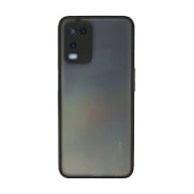 Oppo A54 4g Kılıf Montreal Silikon Kapak - Siyah -