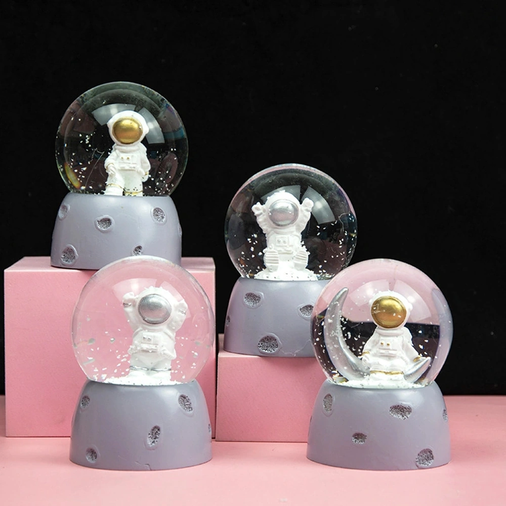 Mini Işıklı Astronot Kar Küresi Evimdeyokyok