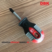 Dbk Çelik Kısa Mini Yıldız Tornavida Yıldız Uçlu Tornavida Mıknat