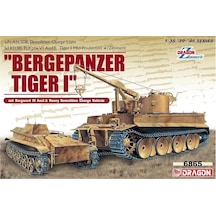 Dragon 6865 1/35 Ölçek, Bergepanzer Tiger I With Borgward Iv Tankı Plastik Model Kiti-49945