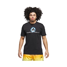 Adidas Fdn Hbr Tee 2 Erkek Basketbol Tişörtü Jv8420 Siyah SIYAH