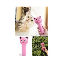 Kedi Oyuncağı Uçan Ip Pilli Hareketli Ip Dağıtıcı Kedi