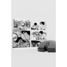 Hajime No Ippo Anime V5 - 22x18 Gaming Kauçuk Kaymaz Taban Mouse Pad Fare Altlığı