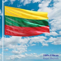 Litvanya Bayrağı - 100x150 Cm 1 Metre X 1,5 Metre - Raşel Kumaş 1
