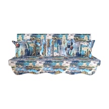 Mirzade Sofa Soft Kumaş Tentesiz 28 Dns Sünger Salıncak Minderi-sofa Salıncak İstanbul Abanoz - Beyaz