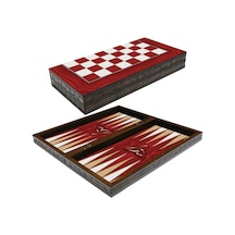 Yenigün Elegance Tavla Kırmızı Büyük