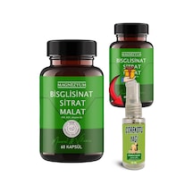 Magnezyum 2 Kutu Bisglisinat Magnezyum Sitrat Magnezyum Malat & Vitamin B2 B3 B6 Ve Mineral Kapsülleri 60lı 2 Adet + Çörek Otu Masaj Yağı 30 Ml