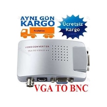 Vga To Bnc 5148P Converter Dönüştürücü Çevirici Svideo Görüntü Ka