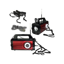 Şarjlı Rt-824Rt-301 Fm Radyo Bluetoothlu Mp3 Çalar Müzik Kutusu