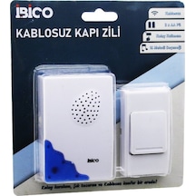 Wireles Kablosuz Kapı Zili Pilli 16 Farklı Melodi 50mt Çekim Alanı Pil 2aa - Düğme 23a 5311