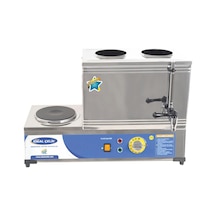 Ideal Çay Ocağı Kazanı 20 L Iki Demlikli Elektrikli Çay Pleytli