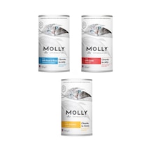 Molly 3 Çeşit Karma Kedi Konservesi 400 G X 3 Adet