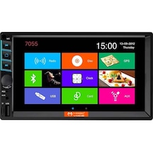 Magıcvoıce Mv-5418 Usb/sd/fm/aux/mp5/bluetooth 7 Dokunmatik Mekaniksiz Double Oto Teyp-70066