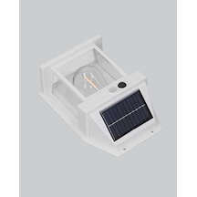 Hnrlıshp Güneş Enerjili Dış Me Sensörlü Duvar Lambası Ip65 Su Geçirmez