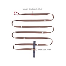 Novahub 3m Nylon String - Black/red/olive Green/brown Options - Olive Green, 3m Yüksek Kaliteli Çadır İpi - Siyah/kırmızı/ord. Yeşili/kahverengi Haki