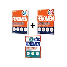 Fenomen 8. Sınıf Matematik Soru Bankaları Seti A - B - Kök