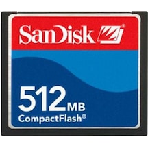 Sandisk 512 MB Cf Compact Flash Hafıza Kartı Cnc Makine Kartı