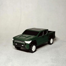 Pick-up Araç Model Kiti Toyota Tacoma , Demonte Kendin Yap Dıy Off-road Arazi Hobi Parçalı Oyuncak, Ofis Ve Masaüstü Dekoratif Hediyelik Koleksiyon Eşyası 22x20 Cm