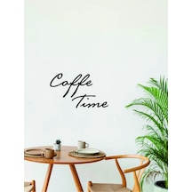 Coffe Time Sticker Duvar Yazısı