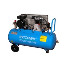 Eccoair 3008-100 Tek Kademe Pistonlu Kompresör 100 Litre