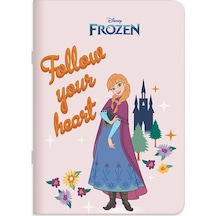 Frozen Iı 18,5 26 40 Yp Çiz. Stickerli Tel Dikişli Defter - Follow Your Heart Çok Renkli