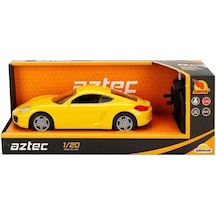 20350 1:20 Uzaktan Kumandalı Aztec Spor Araba 20 Cm Sarı