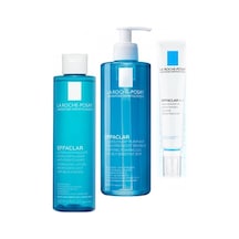 La Roche Posay Effaclar K Krem + Effaclar Jel + Effaclar Tonik Set