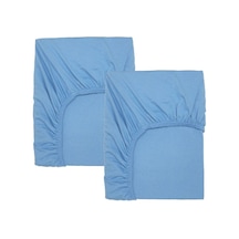 Ikea Len Tek Kişilik Çarşaf 60 X 120 Cm Lacivert