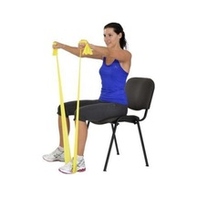 Mvs Pilates &yoga Egzersiz Bandı Theraband Sarı Renk Sn Hafif 45.5 Mt