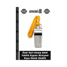 Özel Seri Kamp Aleti Taktik Eşyası Bireysel Eşya Metal Düdük
