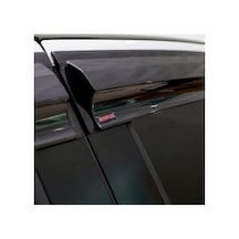 Renault Megane 2 Sedan Cam Rüzgarlığı Mugen Style 4 Parça Açık Bej