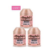 3 Adet Altınbaşak Oya Ve Dantel İpi 20 Gr - Royaleks - No: 301