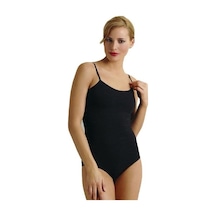 Anıt 4061 Kadın Likralı İp Askılı Çıtçıtlı Body