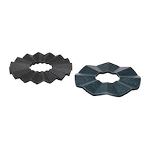 Ikea Eldstjärt 2'li Nihale 19 Cm Siyah Lacivert Çok Renkli