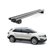 Pençe Saab 9 4x 2011-2012 Uyumlu Gri Ara Atkı Port Bagaj Tavan Barı