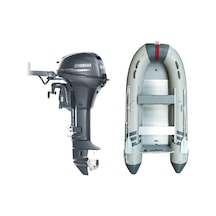 Marinport 3.00 Alüminyum Taban Şişme Bot + Yamaha 9.9 Hp Deniz Motoru