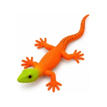 Gerçekçi Esnek Kertenkele Figürü Yumuşak Squishy Uzayan Sürüngen Stres Oyuncağı