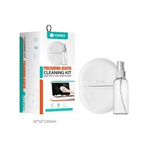 Yıkanabilir Çizmez Doku Mikrofiber Ekran Temizlik Seti Taşınabilir Ekran, Lens, Gözlük Parlatıcı Tekli