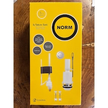 Norm Basmalı Rezervuar İç Takım Beyaz