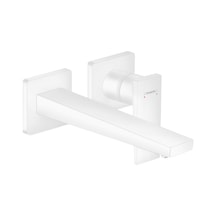 Hansgrohe Metropol Tek Kollu Lavabo Bataryası 22.5 CM Gaga Cubuk Volan Beyaz 32526700