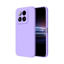 Uryport Xiaomi Mi 14t Pro Kılıf Nano İçi Kadife Silikon - Lila