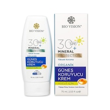 BioVision SPF 30+ Organik Vücut için Güneş Koruyucu Kremi 75 ML