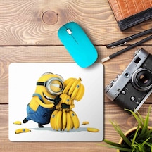 En Çok Satan Muzlu Miniouns Baskılı Mousepad Mouse Pad