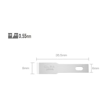 Olfa Kb4-F/5 Maket Bıçağı Yedeği 5 Li